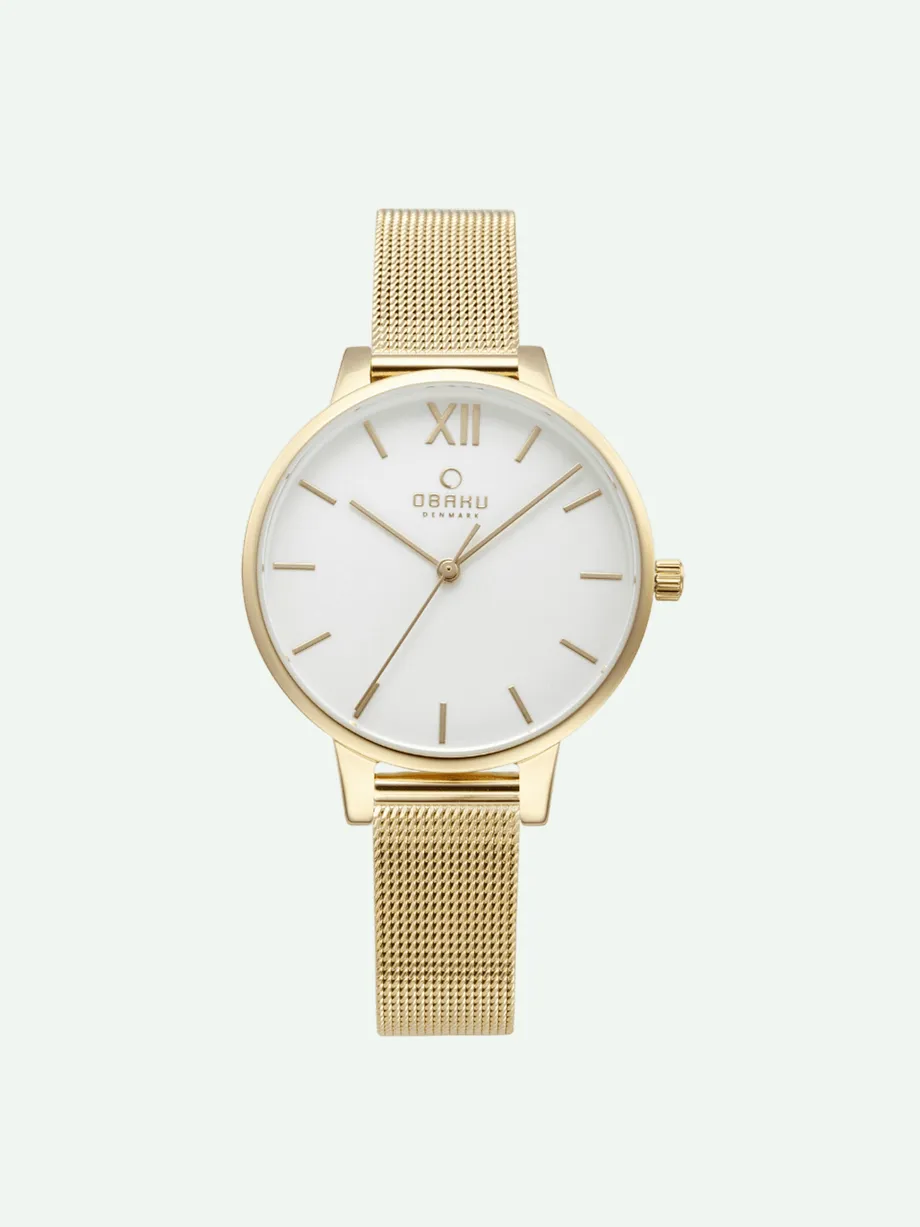 שעון OBAKU לאישה LIV STEEL