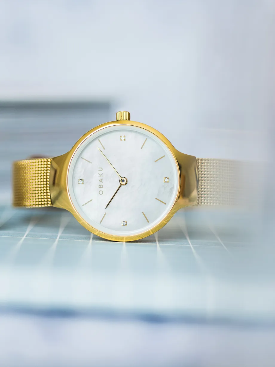 שעון OBAKU לאישה VIKKE GOLD — תצלום נוסף