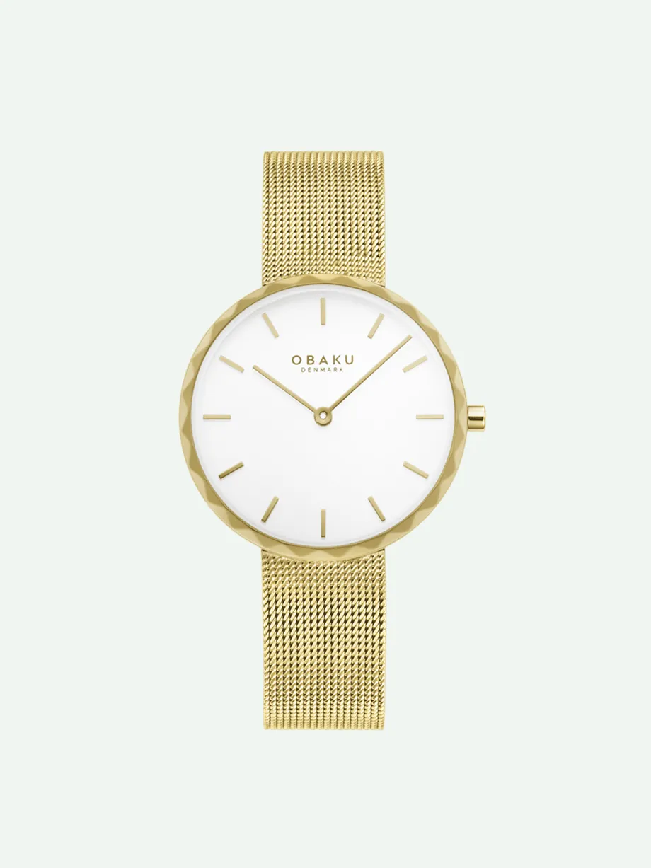 שעון OBAKU לאישה FOLDER GOLD