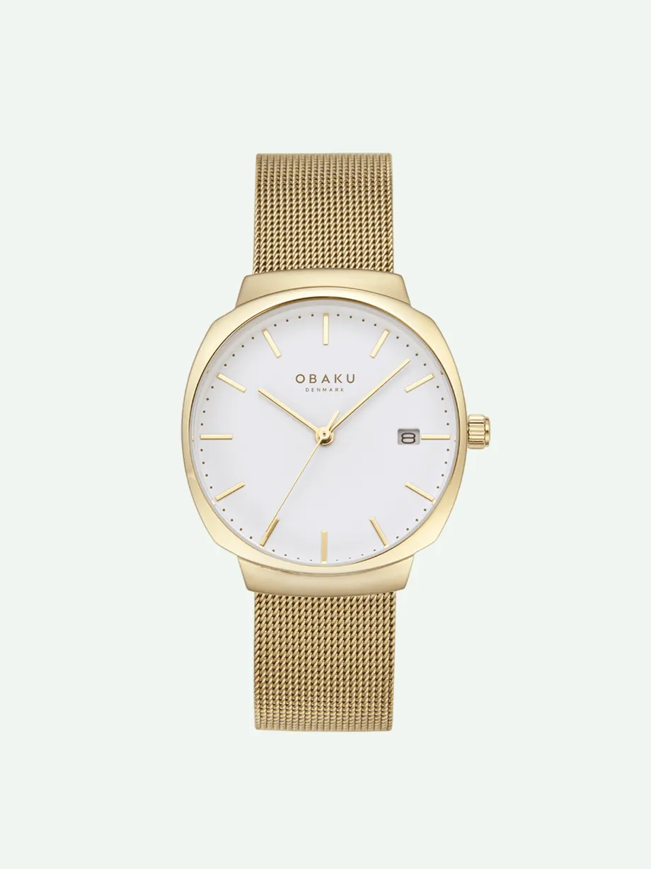 שעון OBAKU לאישה FELT LILLE GOLD
