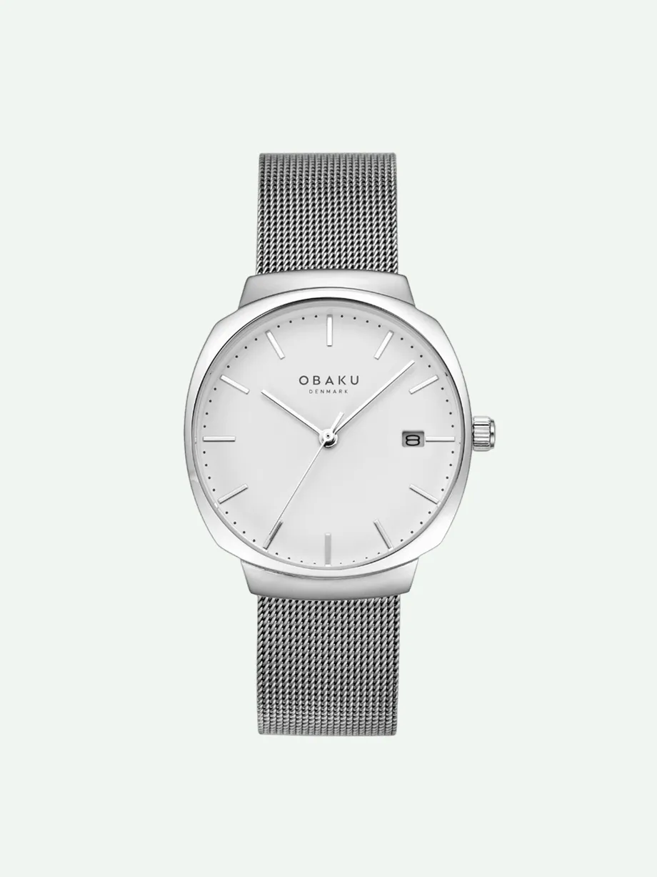 שעון OBAKU לאישה FELT LILLE STEEL